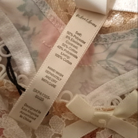 FOR LOVE AND LEMON 2020 Collection THONG SIZE XS - Picture 6 of 12